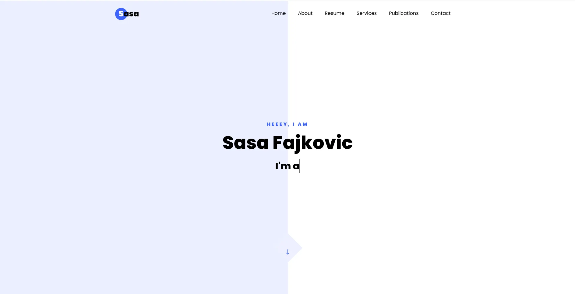 old website