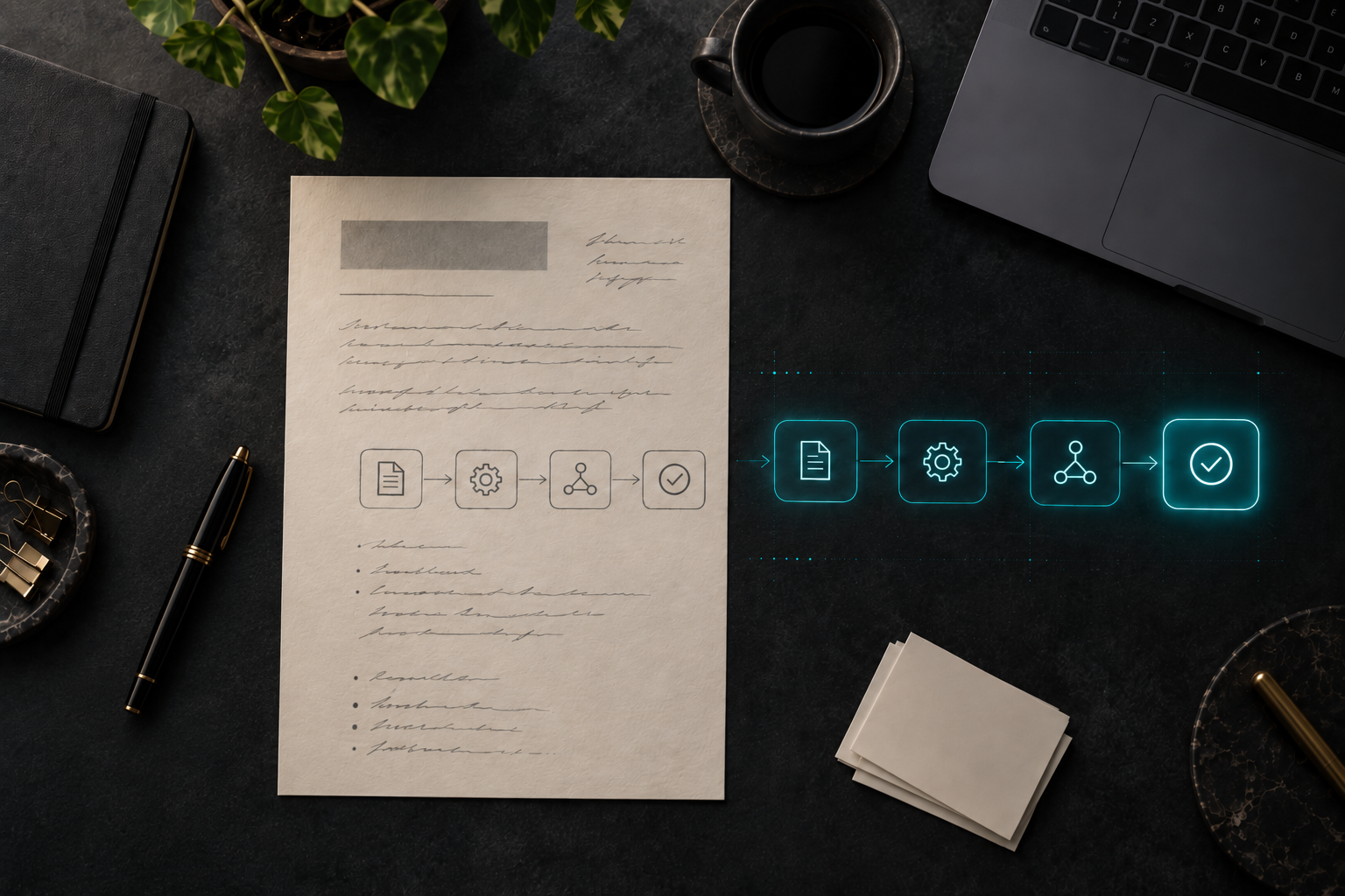 You cannot automate what you never wrote down
